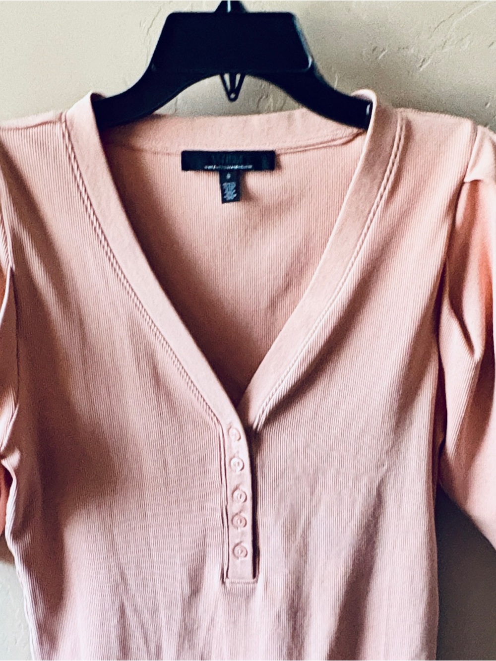 WHBM Top Blush Pink size S